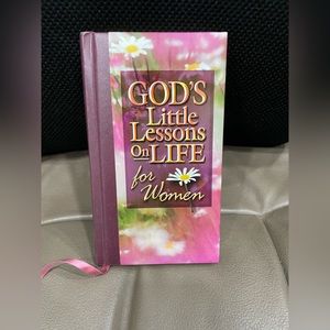 God’s Little Lessons on Life for Women. Honor Books. Hardback. Gold edge pages.